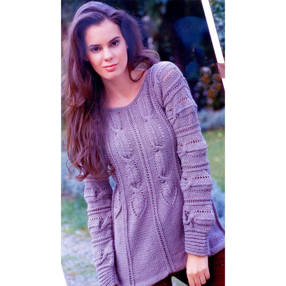 הוראות סריגה סוודר מחוטי אדורה