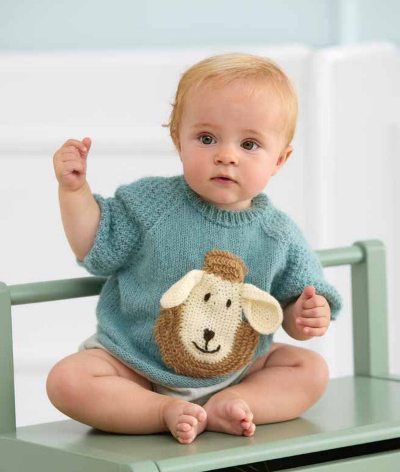 סוודר ״כבשה״ לתינוק