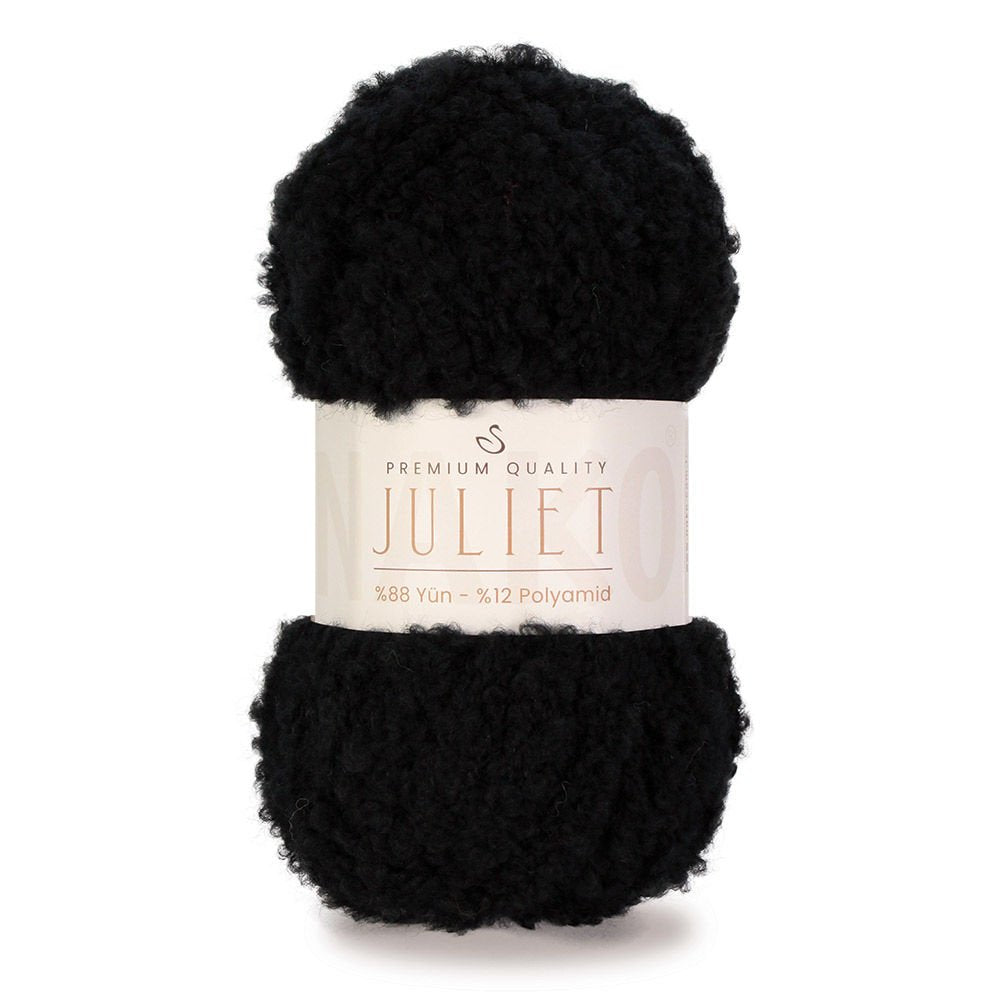 ג׳ולייט חוטי בוקלה פרמיום למסרגות 8-10 JULIET