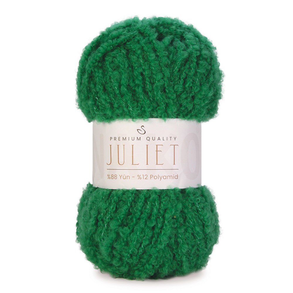 ג׳ולייט חוטי בוקלה פרימיום למסרגות 8-10 JULIET