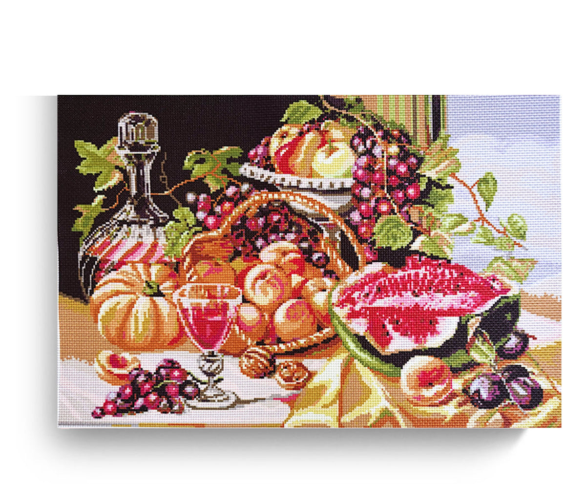 ערכת רקמה מודפסת על בד אידה 50X40 ס״מ Art.0172