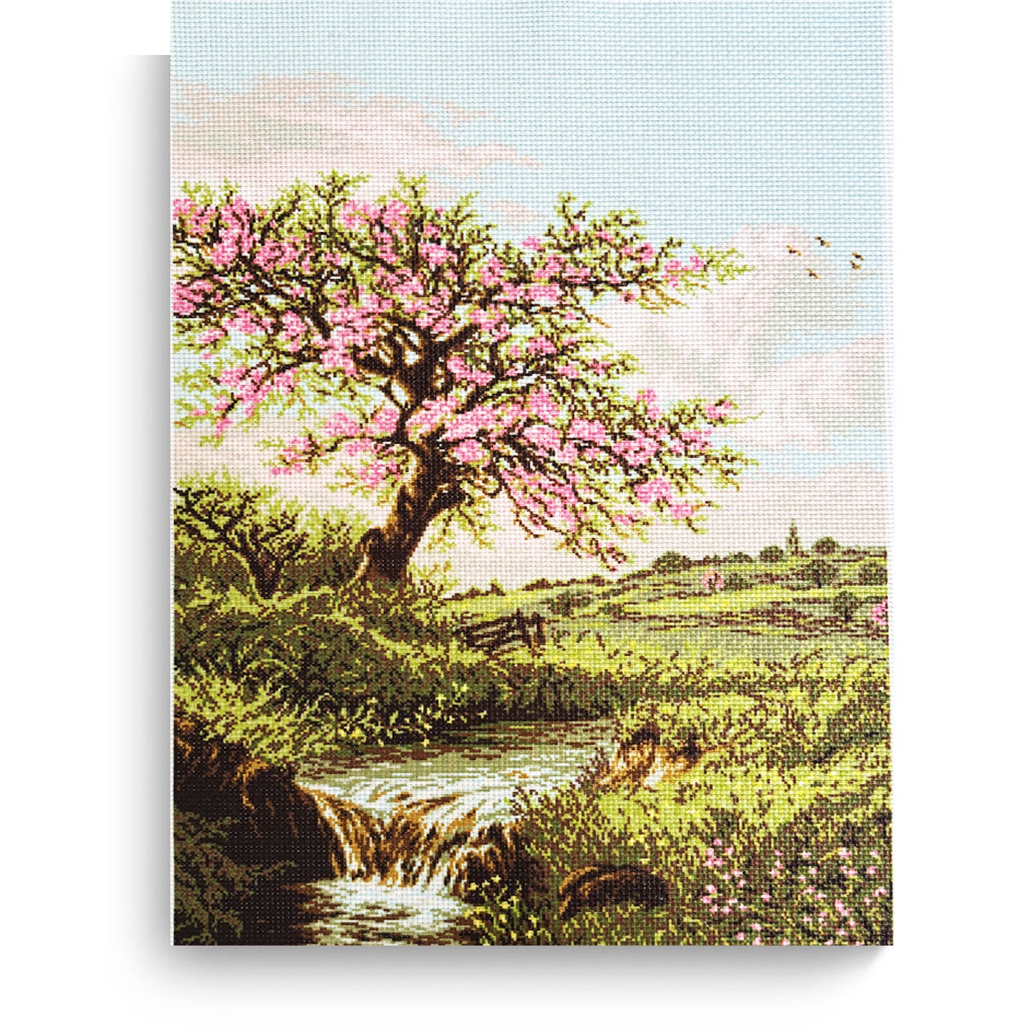 ערכת רקמה מודפסת על בד אידה 50X40 ס״מ Art.0221