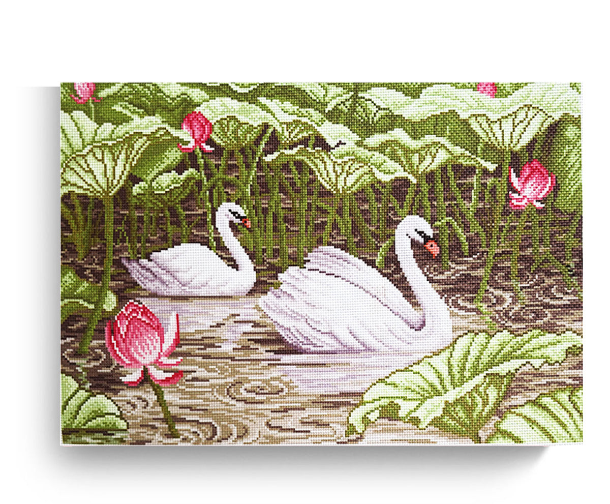 ערכת רקמה מודפסת על בד אידה 50X40 ס״מ Art.0313