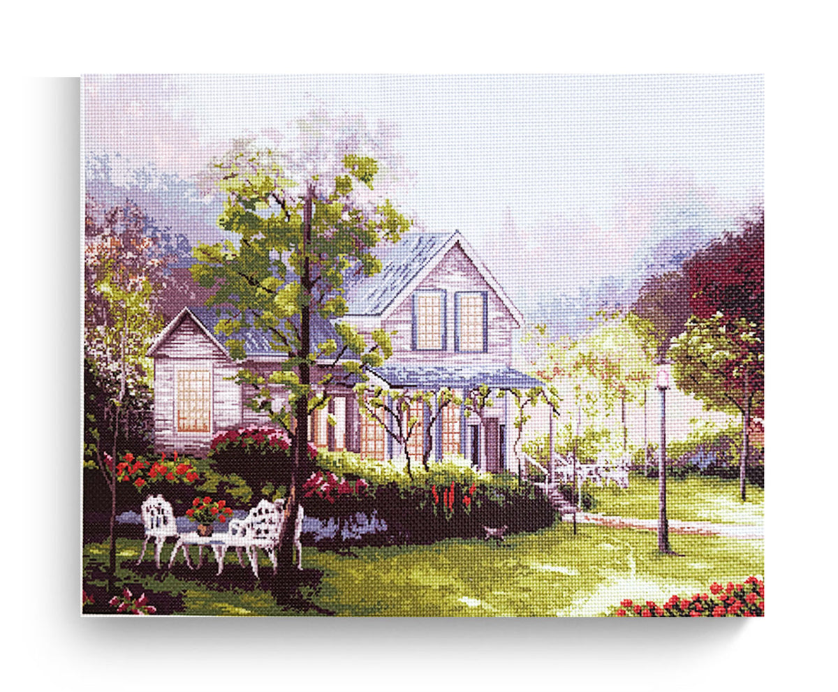 ערכת רקמה מודפסת על בד אידה 50X40 ס״מ Art.0335