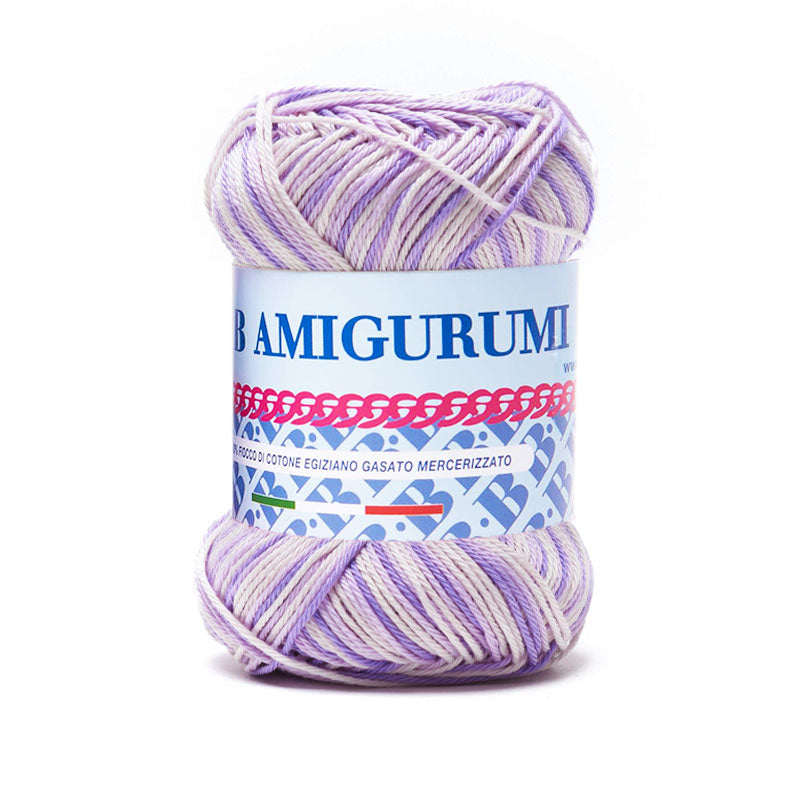 כותנה צבעונית לסריגת בובות וחולצות 50g/136m AMIGURUMI PRINT