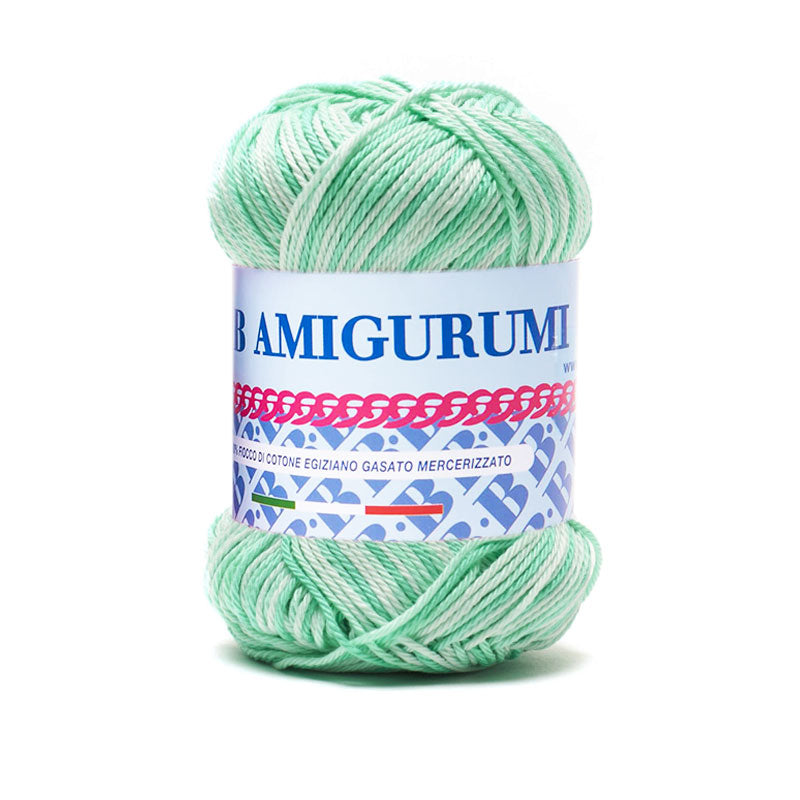 כותנה צבעונית לסריגת בובות וחולצות 50g/136m AMIGURUMI PRINT