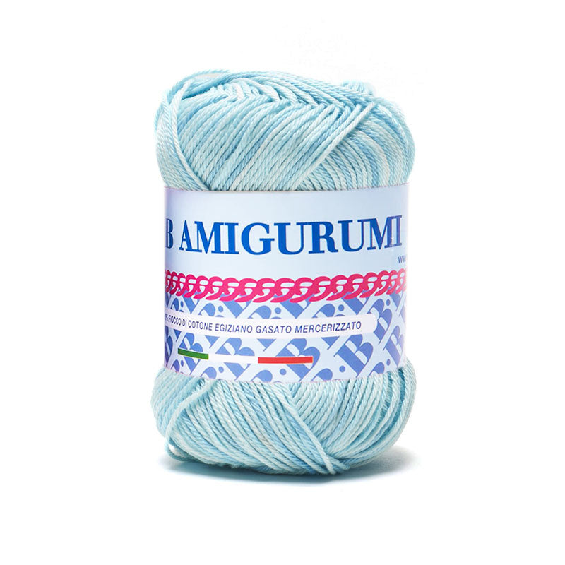 כותנה צבעונית לסריגת בובות וחולצות 50g/136m AMIGURUMI PRINT