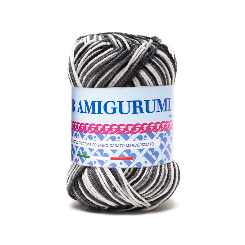 כותנה צבעונית לסריגת בובות וחולצות 50g/136m AMIGURUMI PRINT