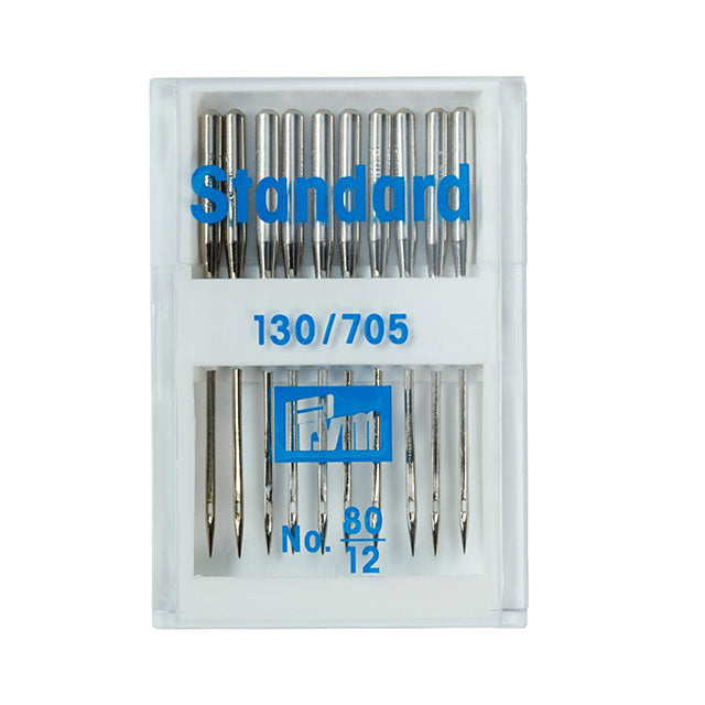 סט 10 מחטים מס׳80 למכונת תפירה בייתית