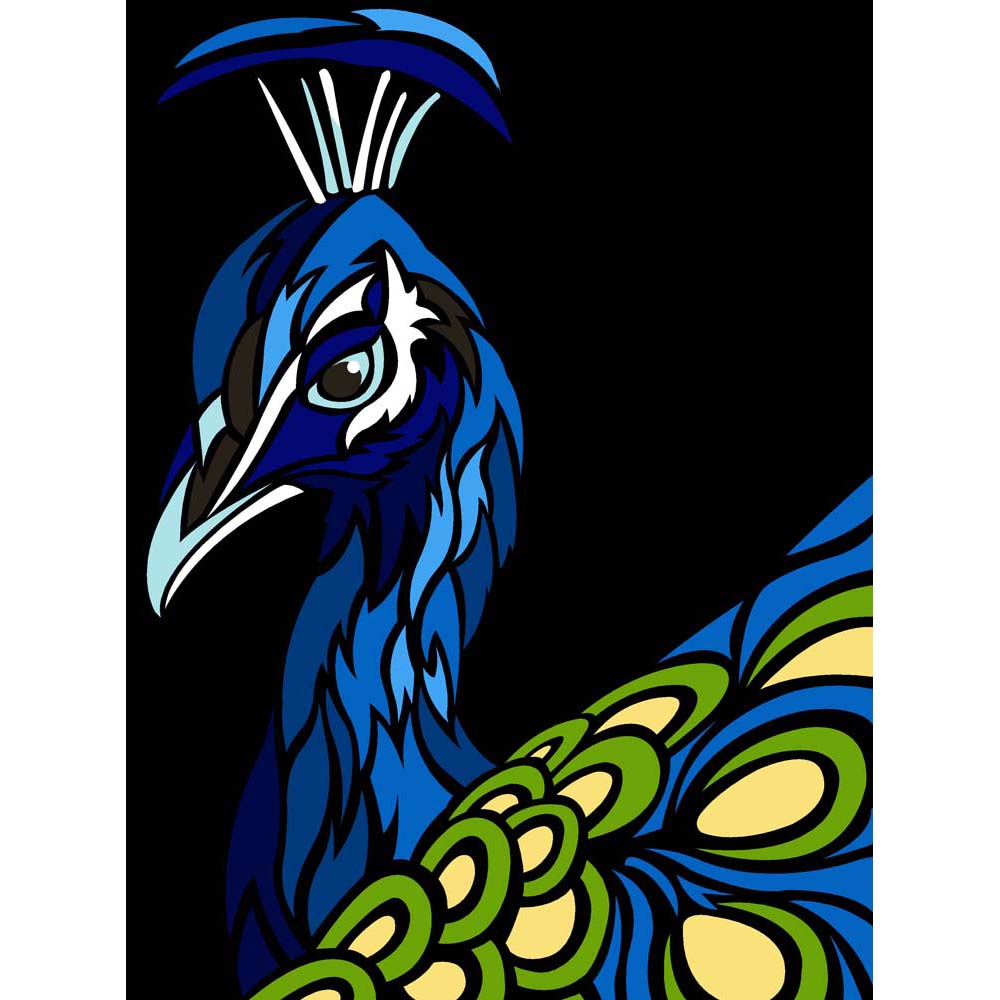 בד קנבס לרקמה עם ציור מודפס בגודל 40X50 ס״מ 153.1478