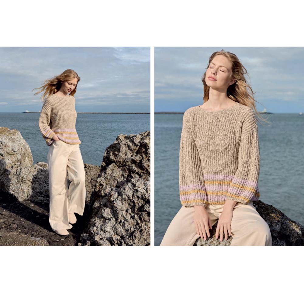 LANA GROSSA חוברת סריגה מס׳1 NATURAL KNITS - מהדורה גרמנית