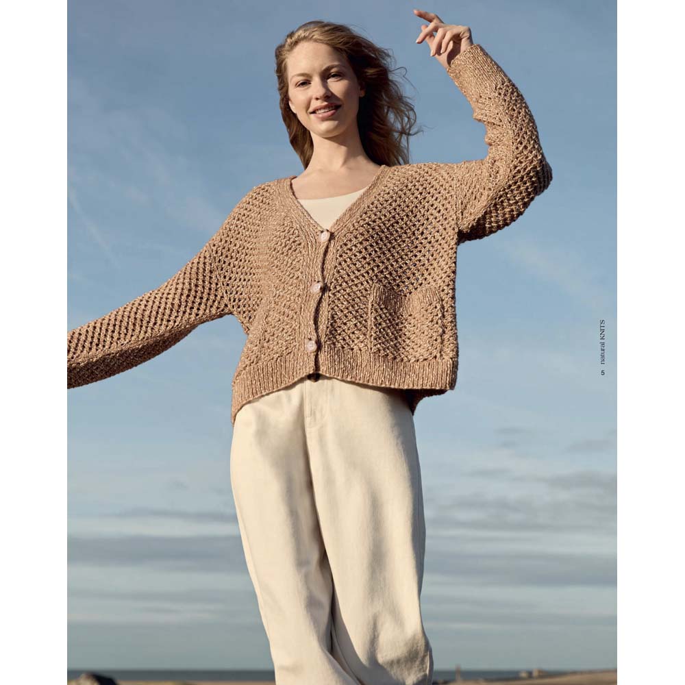 LANA GROSSA חוברת סריגה מס׳1 NATURAL KNITS - מהדורה גרמנית