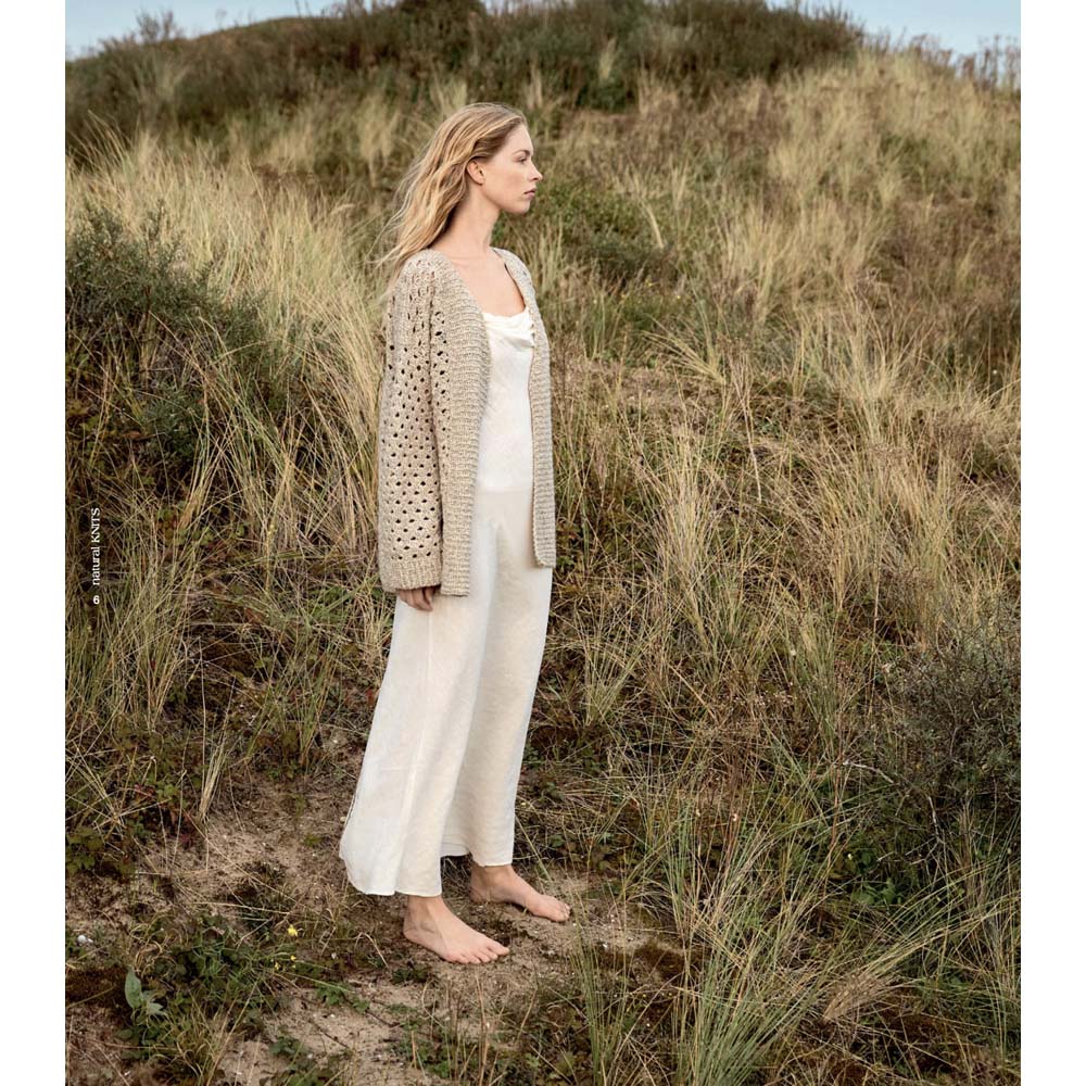 LANA GROSSA חוברת סריגה מס׳1 NATURAL KNITS - מהדורה גרמנית