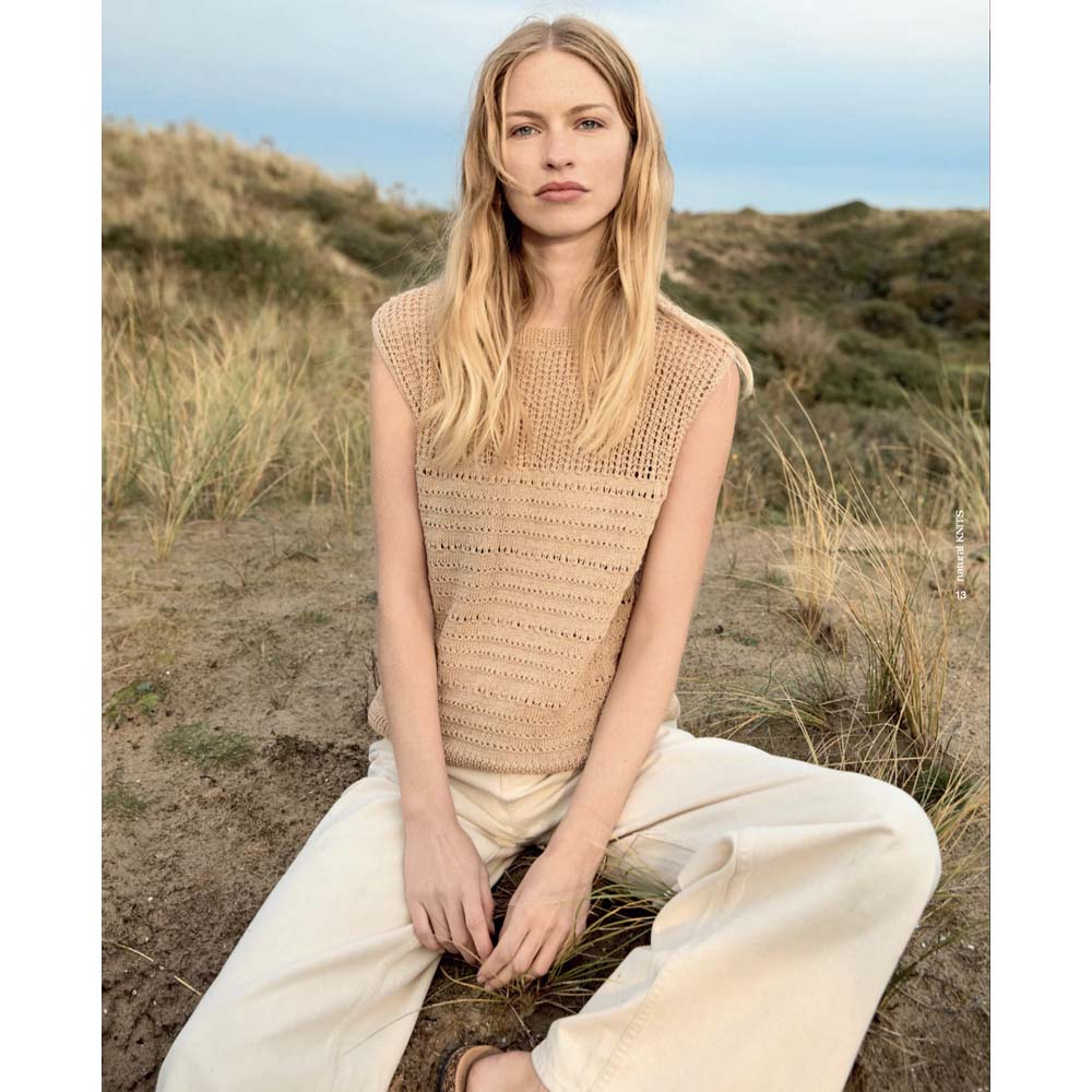 LANA GROSSA חוברת סריגה מס׳1 NATURAL KNITS - מהדורה גרמנית