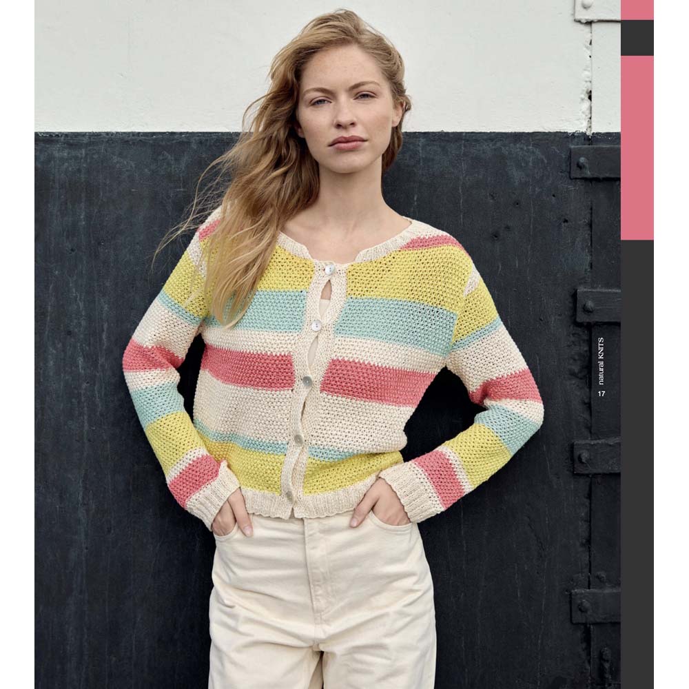 LANA GROSSA חוברת סריגה מס׳1 NATURAL KNITS - מהדורה גרמנית