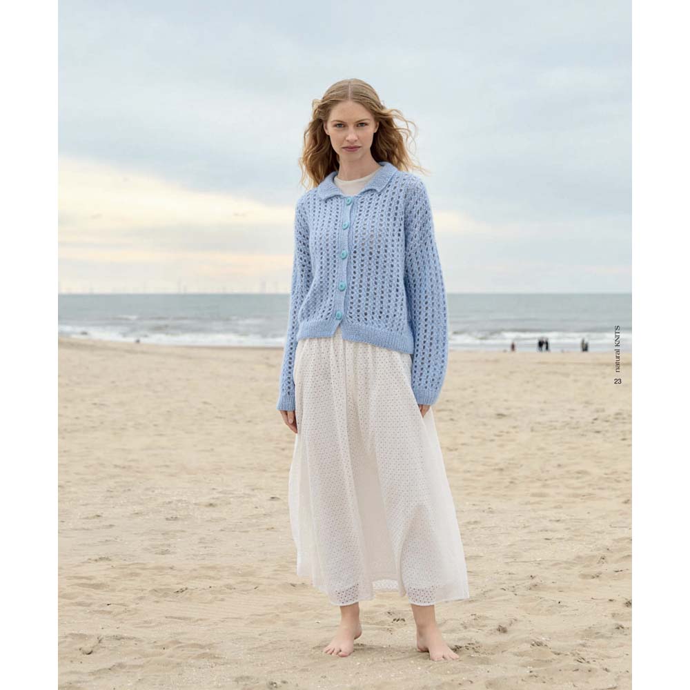 LANA GROSSA חוברת סריגה מס׳1 NATURAL KNITS - מהדורה גרמנית