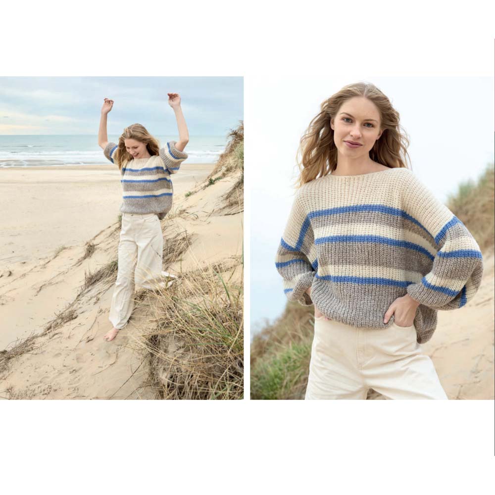 LANA GROSSA חוברת סריגה מס׳1 NATURAL KNITS - מהדורה גרמנית