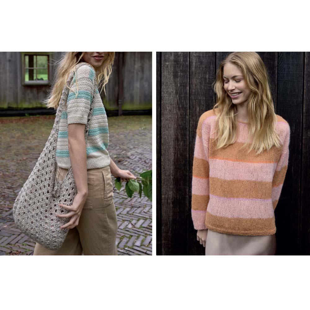 LANA GROSSA חוברת סריגה מס׳1 NATURAL KNITS - מהדורה גרמנית