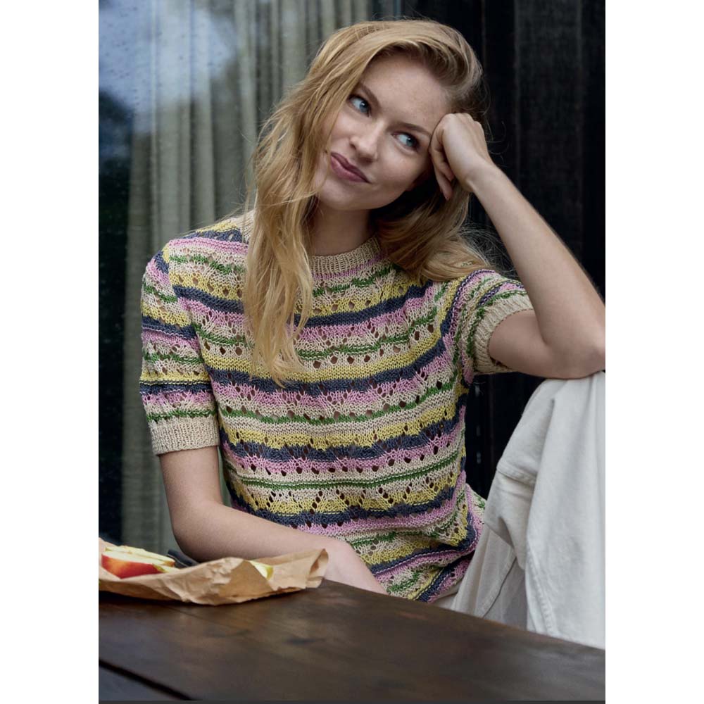 LANA GROSSA חוברת סריגה מס׳1 NATURAL KNITS - מהדורה גרמנית