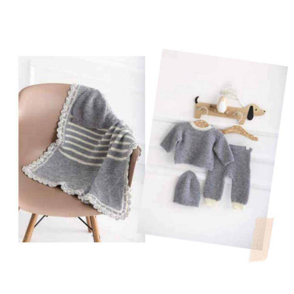 LANA GROSSA חוברת סריגה לתינוקות NO. 21 - מהדורה גרמנית