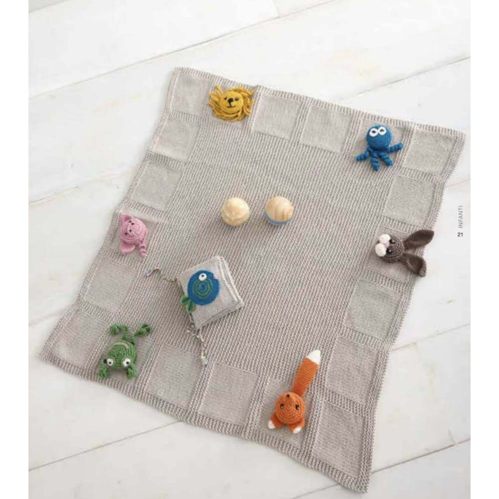 LANA GROSSA חוברת סריגה לתינוקות NO. 21 - מהדורה גרמנית