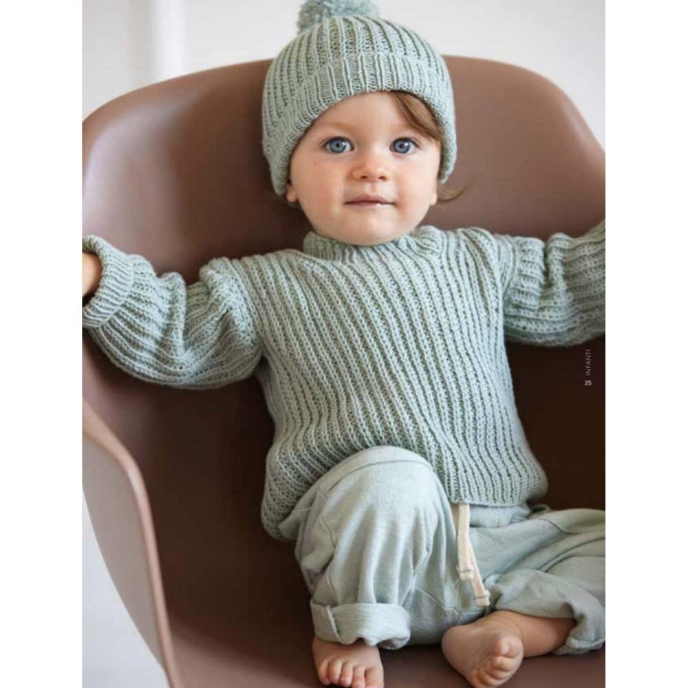 LANA GROSSA חוברת סריגה לתינוקות NO. 21 - מהדורה גרמנית