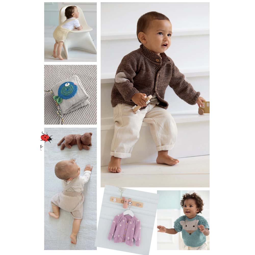 LANA GROSSA חוברת סריגה לתינוקות NO. 21 - מהדורה גרמנית