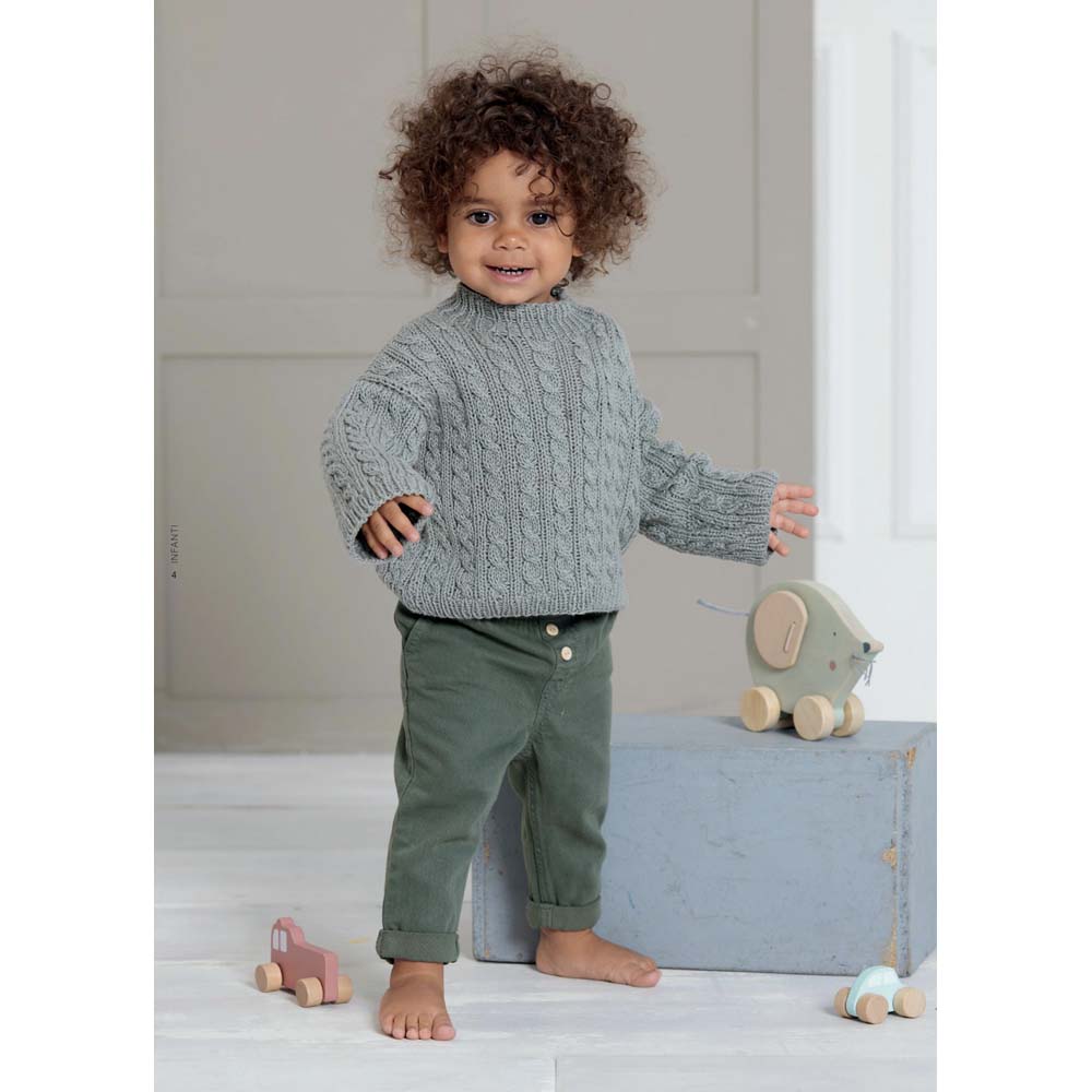 LANA GROSSA חוברת סריגה לתינוקות NO. 20 - מהדורה גרמנית