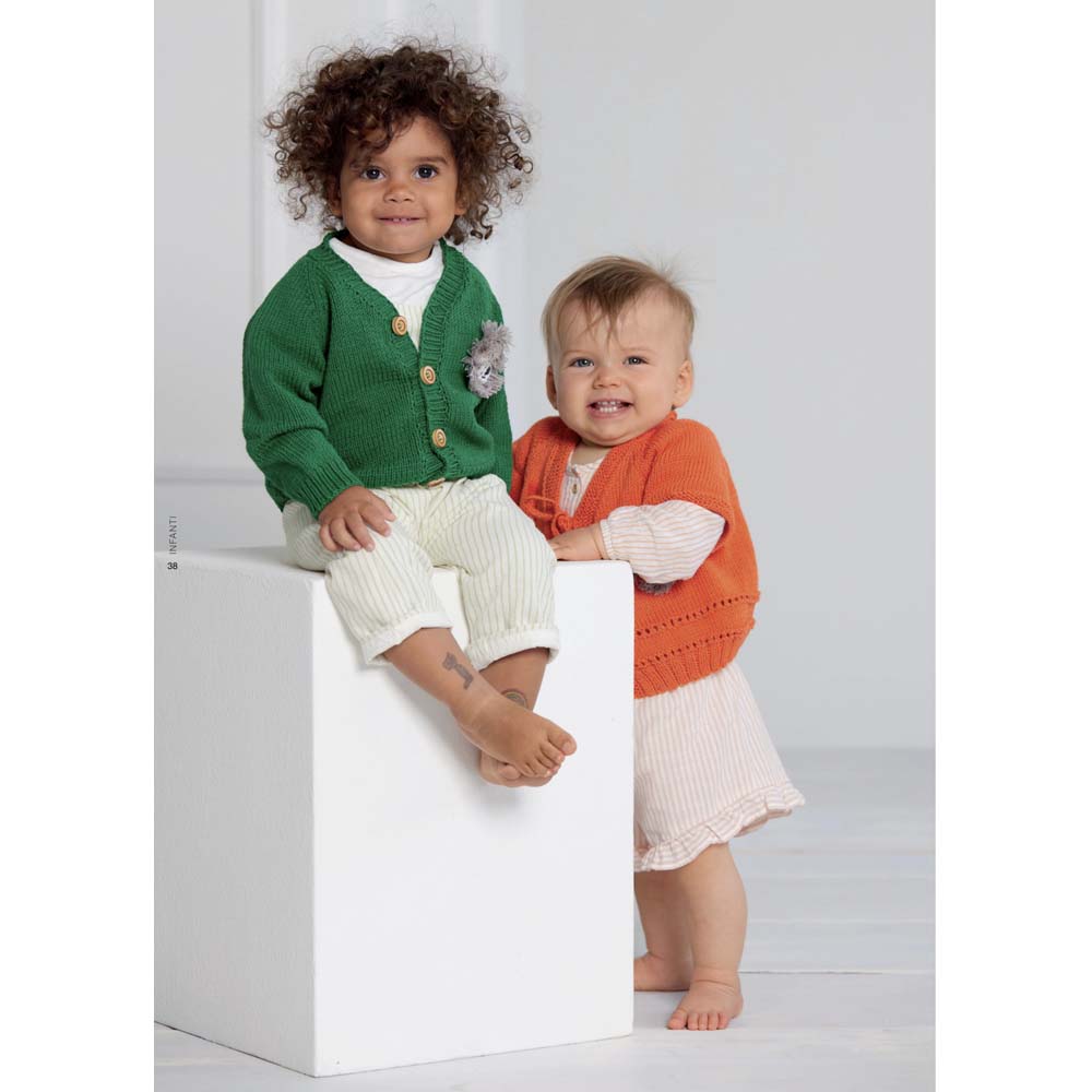 LANA GROSSA חוברת סריגה לתינוקות NO. 20 - מהדורה גרמנית