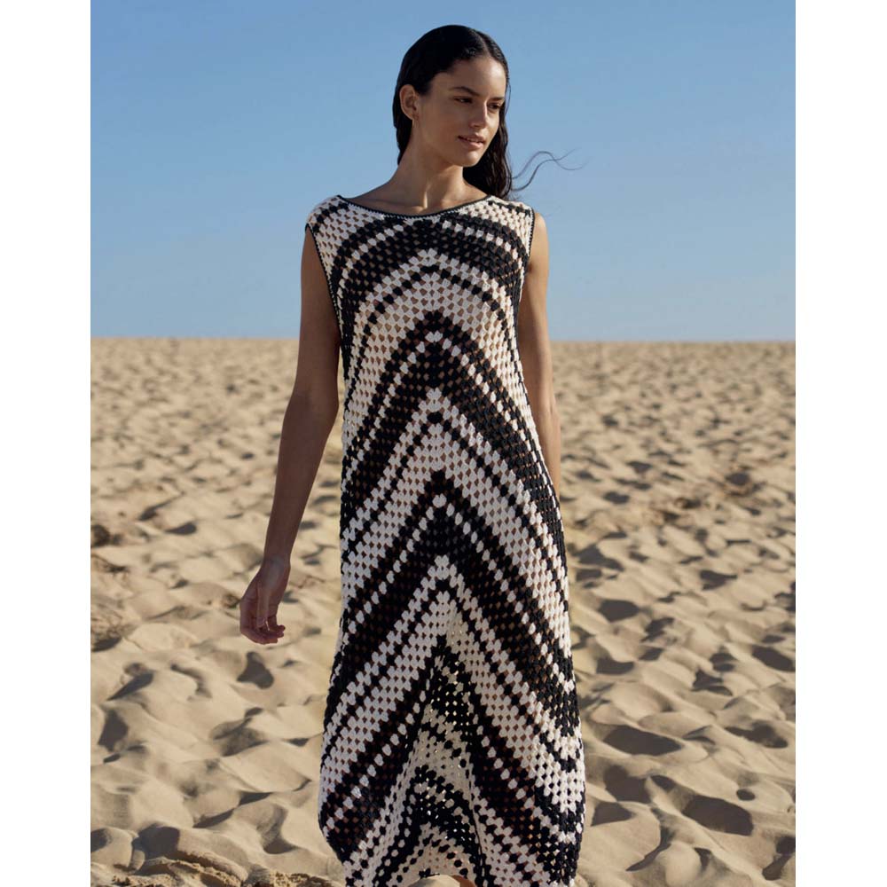 LANA GROSSA חוברת סריגה במסרגה אחת מס׳6 - מהדורה גרמנית