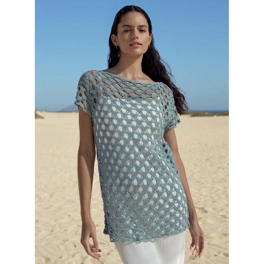 LANA GROSSA חוברת סריגה במסרגה אחת מס׳6 - מהדורה גרמנית