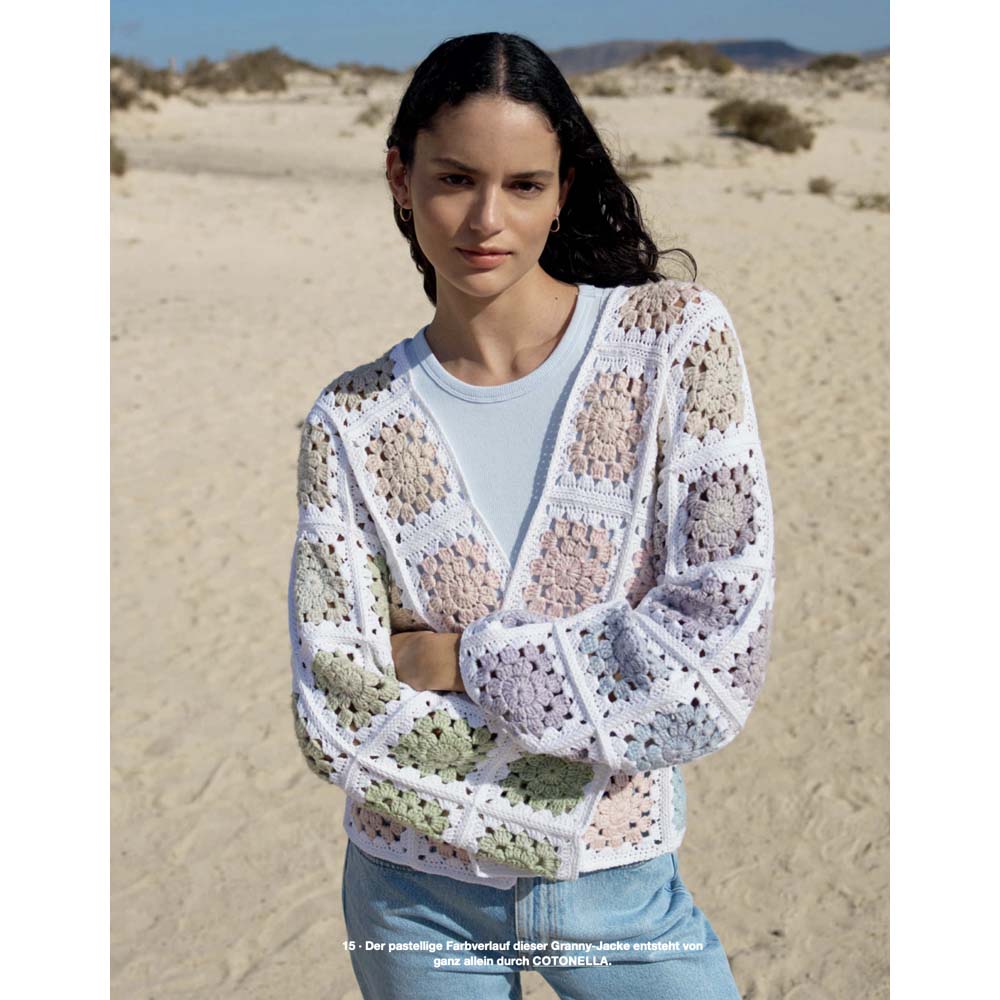 LANA GROSSA חוברת סריגה במסרגה אחת מס׳6 - מהדורה גרמנית