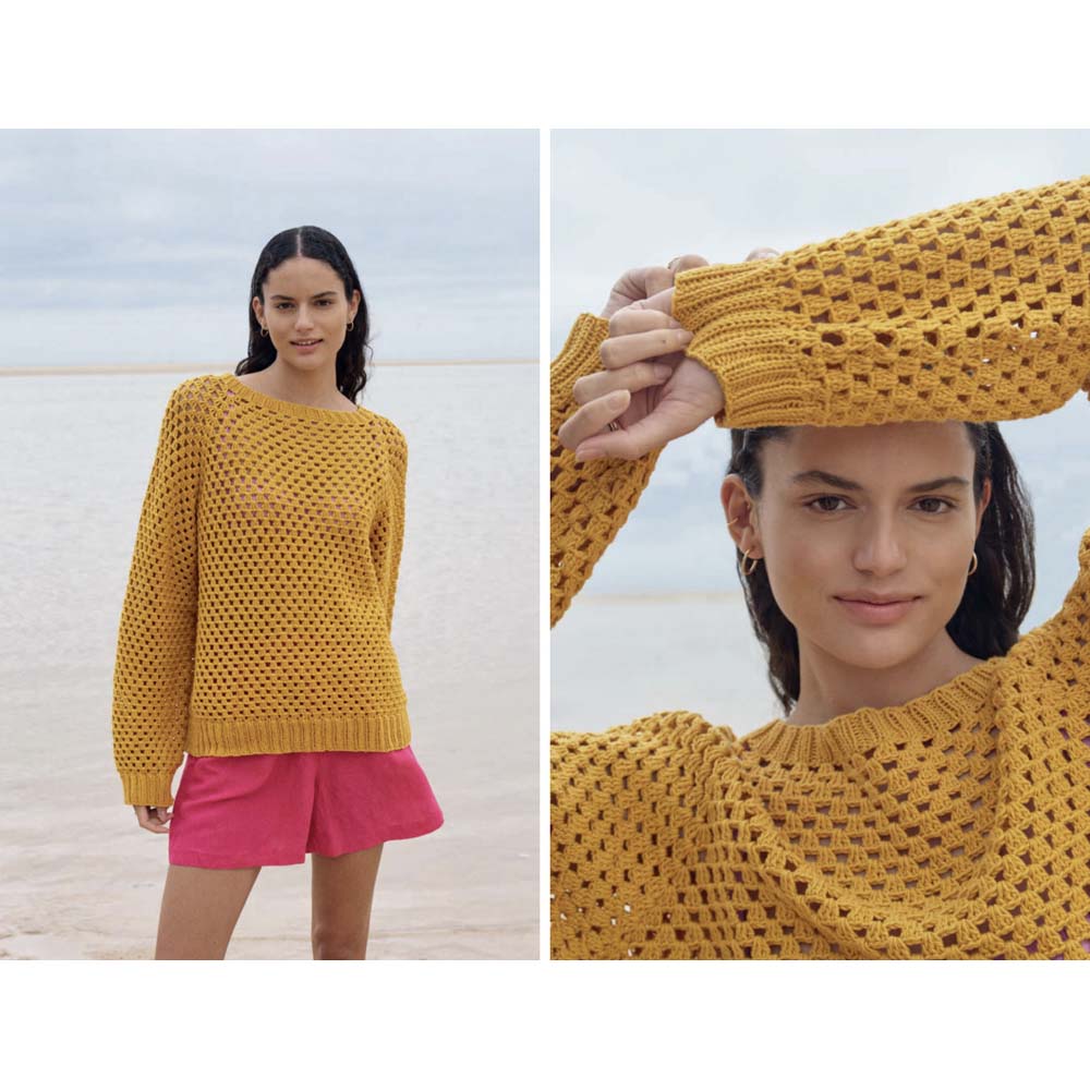 LANA GROSSA חוברת סריגה במסרגה אחת מס׳6 - מהדורה גרמנית