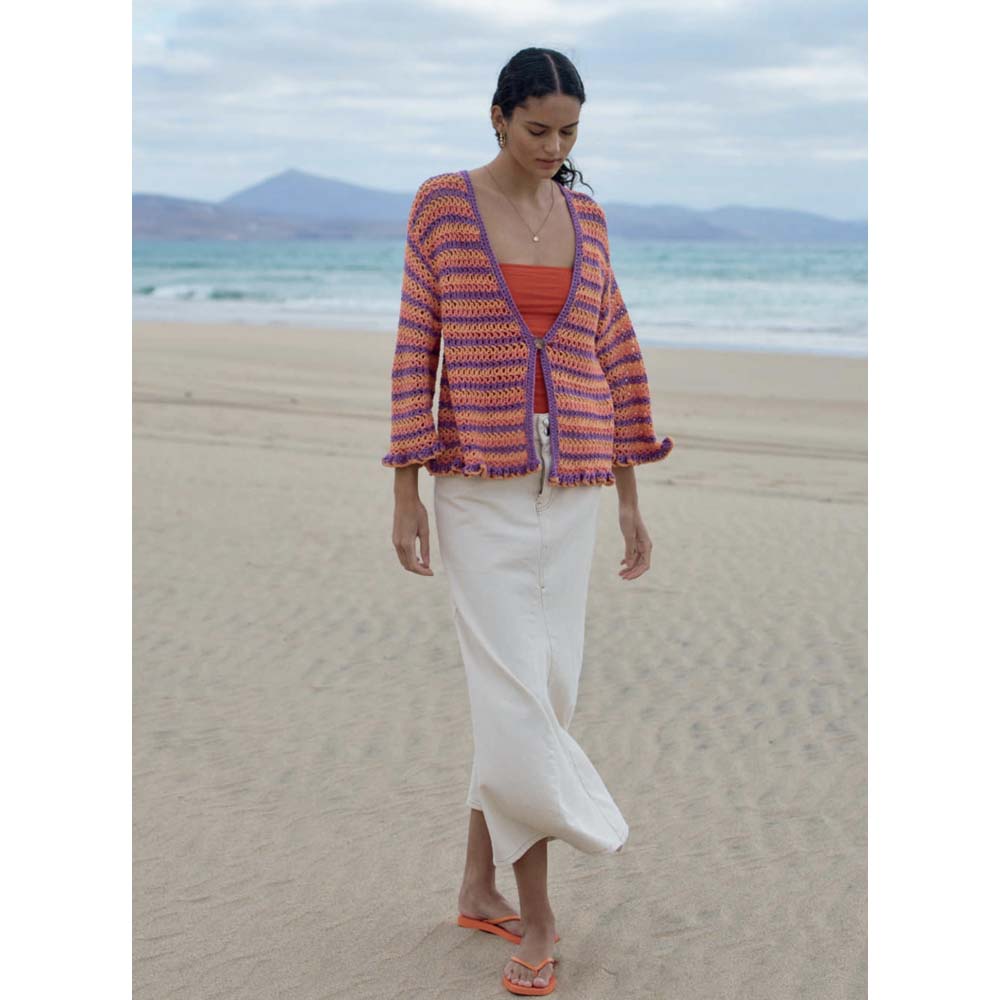 LANA GROSSA חוברת סריגה במסרגה אחת מס׳6 - מהדורה גרמנית