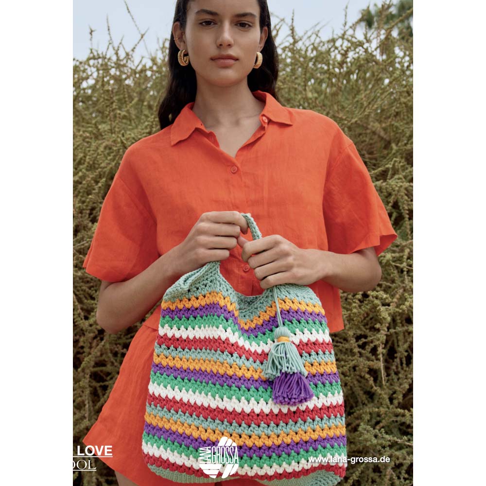 LANA GROSSA חוברת סריגה במסרגה אחת מס׳6 - מהדורה גרמנית