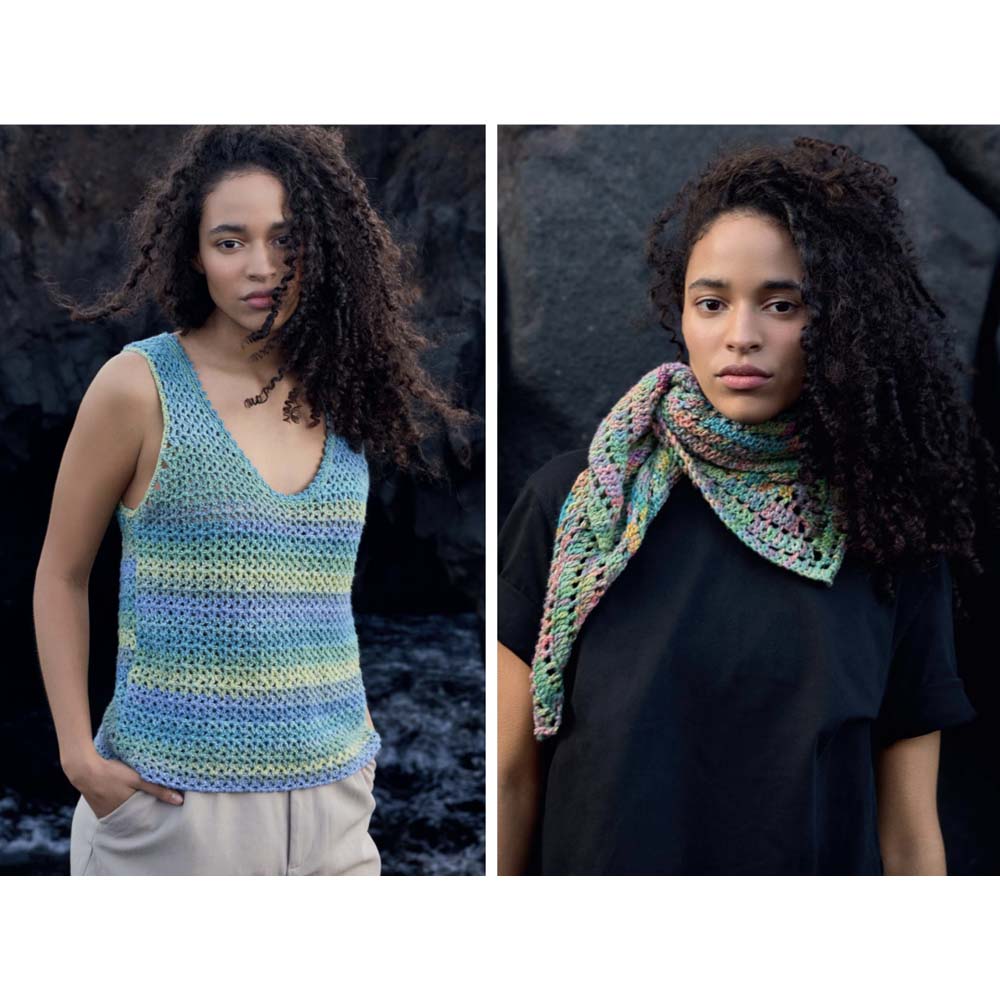 LANA GROSSA חוברת סריגה צבעונית מס׳15 - מהדורה גרמנית