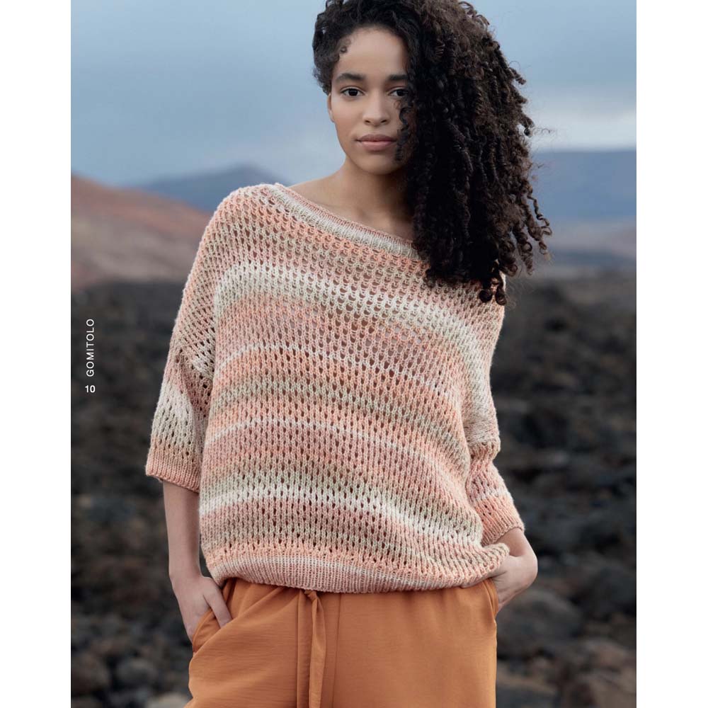 LANA GROSSA חוברת סריגה צבעונית מס׳15 - מהדורה גרמנית