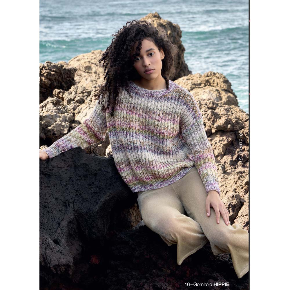 LANA GROSSA חוברת סריגה צבעונית מס׳15 - מהדורה גרמנית