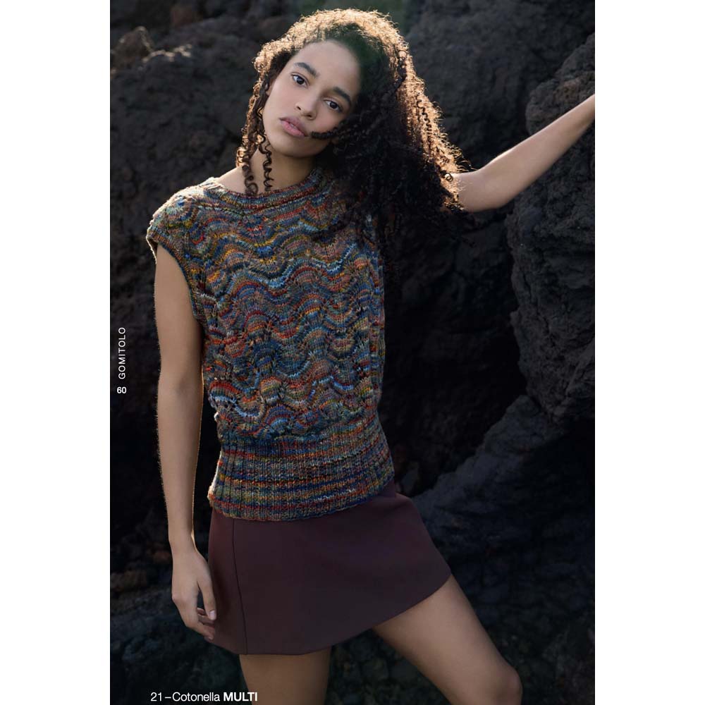 LANA GROSSA חוברת סריגה צבעונית מס׳15 - מהדורה גרמנית