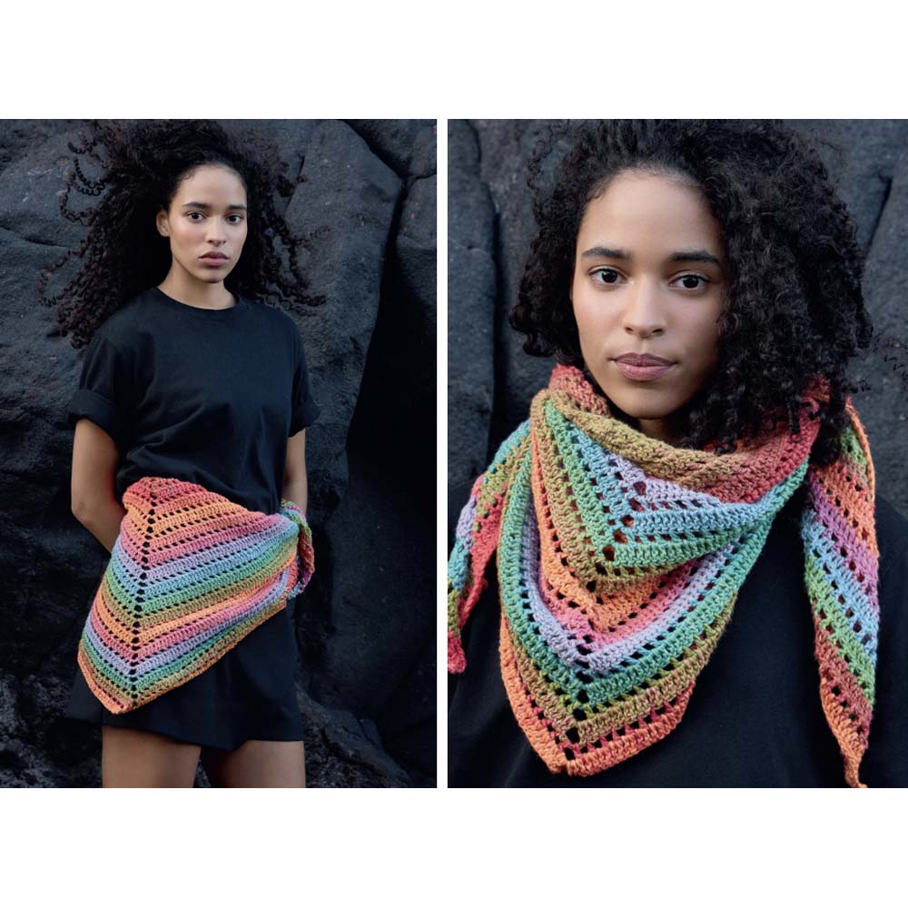 LANA GROSSA חוברת סריגה צבעונית מס׳15 - מהדורה גרמנית