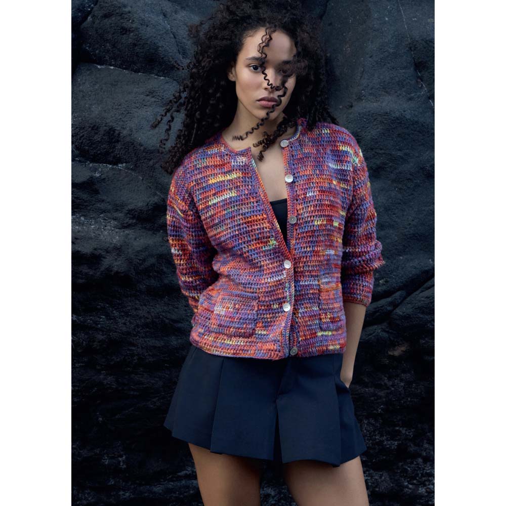 LANA GROSSA חוברת סריגה צבעונית מס׳15 - מהדורה גרמנית