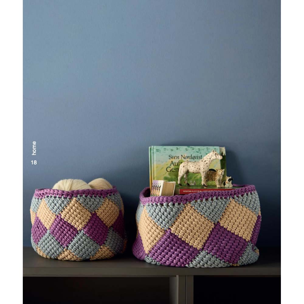 LANA GROSSA חוברת סריגה לבית מס׳77 - מהדורה גרמנית