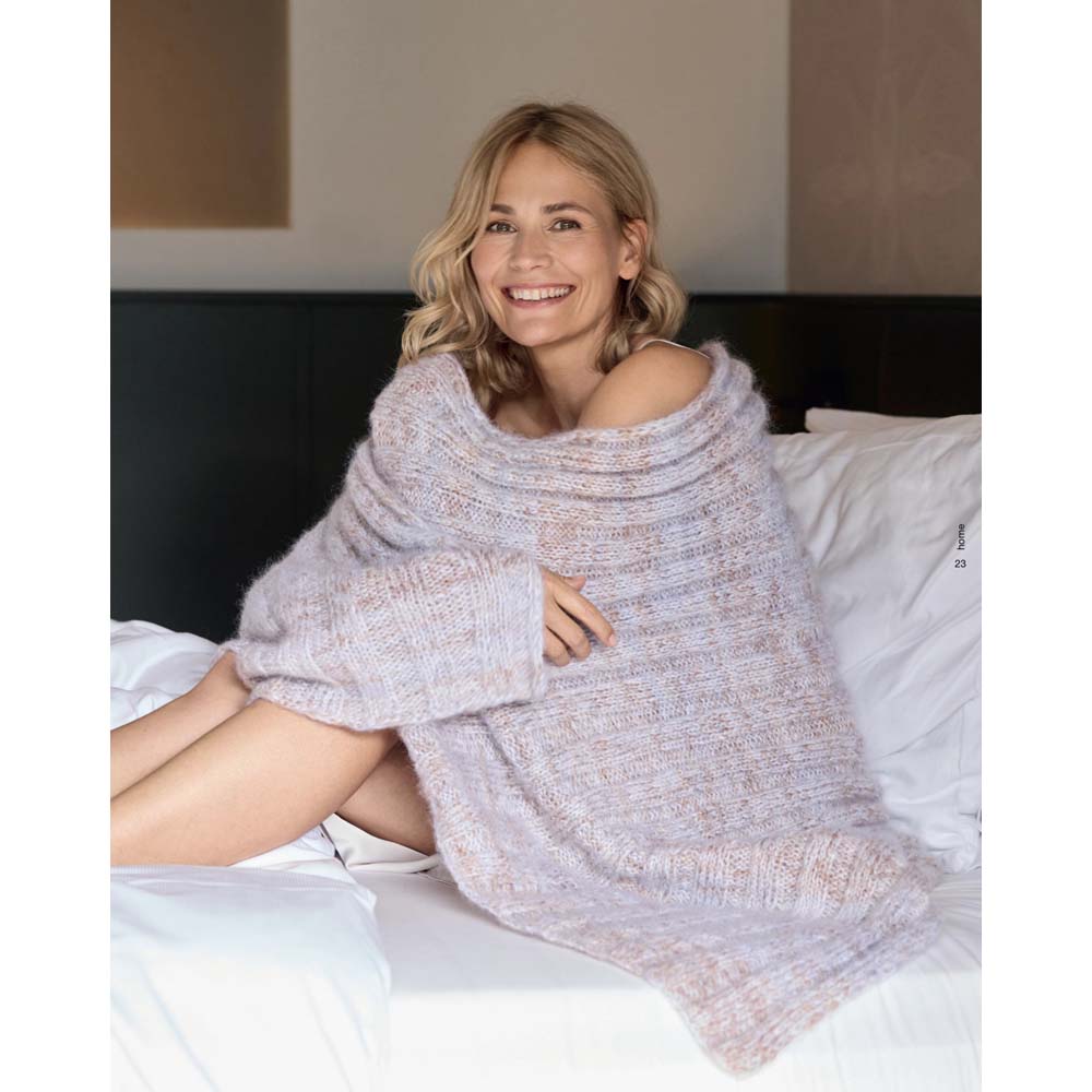 LANA GROSSA חוברת סריגה לבית מס׳77 - מהדורה גרמנית