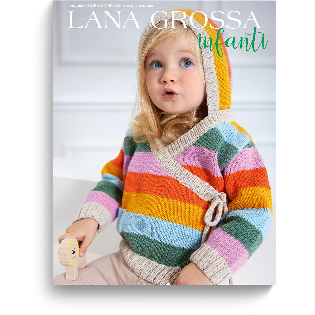 LANA GROSSA חוברת סריגה לתינוקות NO. 20 - מהדורה גרמנית