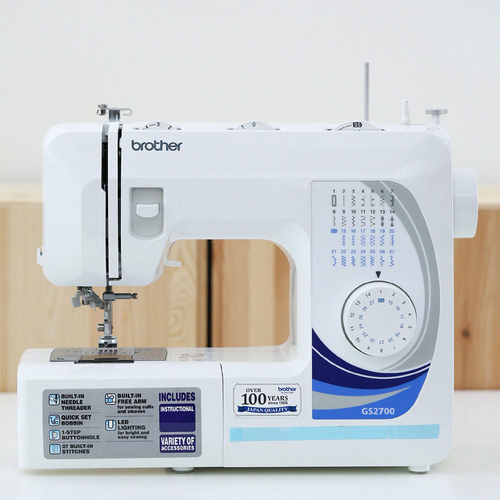 מכונת תפירה קומפקטית ברדר BROTHER GS2700 האיכות היפני