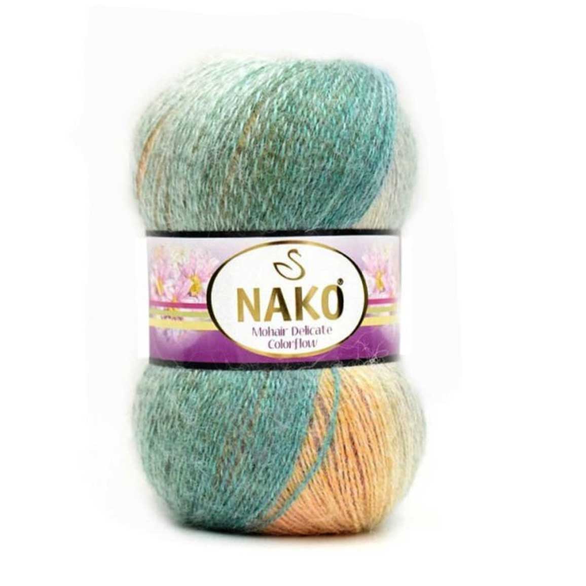 חוטי מוהר צבעוני MOHAIR DELICATE COLORFLOW