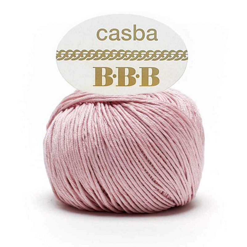 כסבה חוט כותנה מבריקה ואיכותית לסריגת יד CASBA 50g/127m