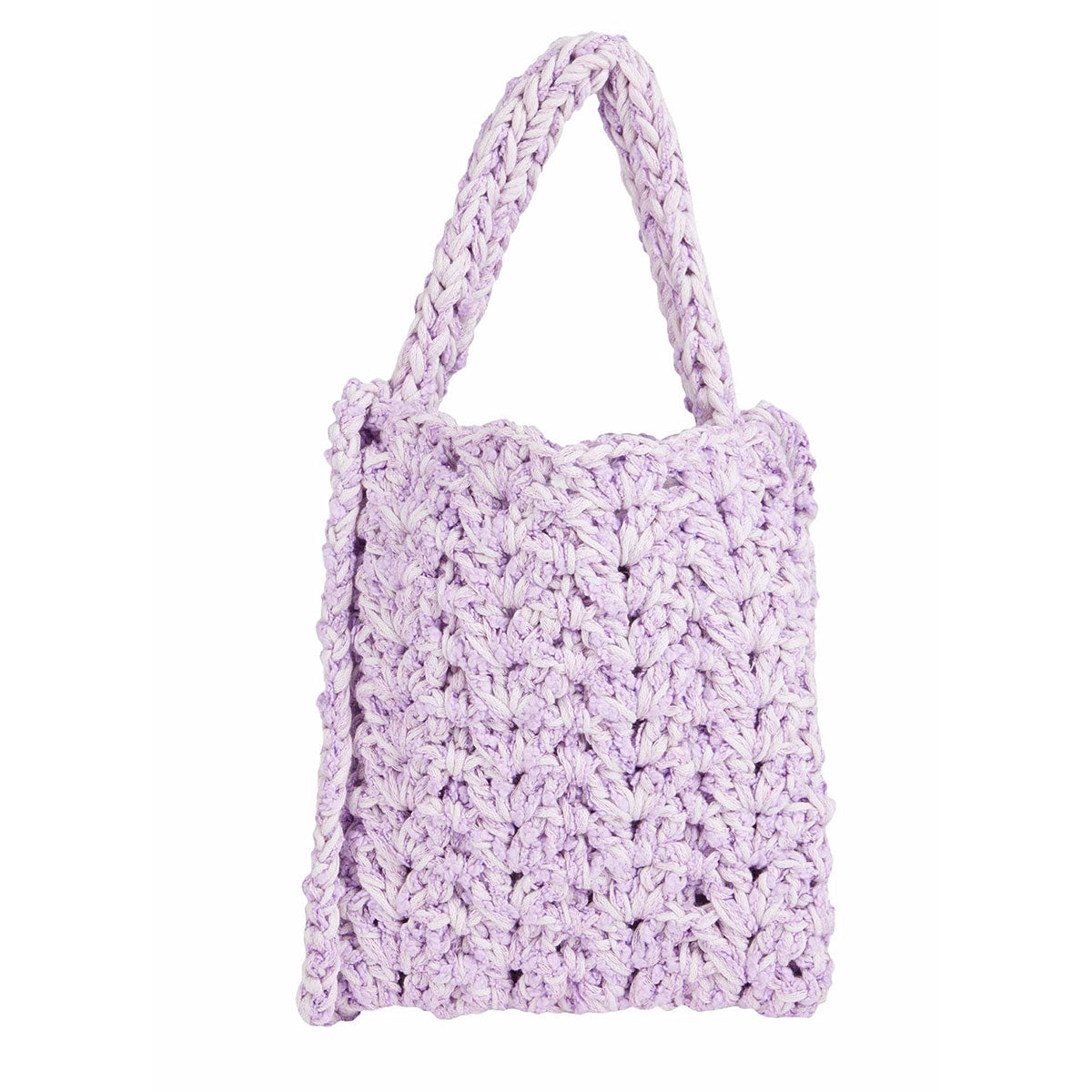 דוגמאות סריגת תיק צד