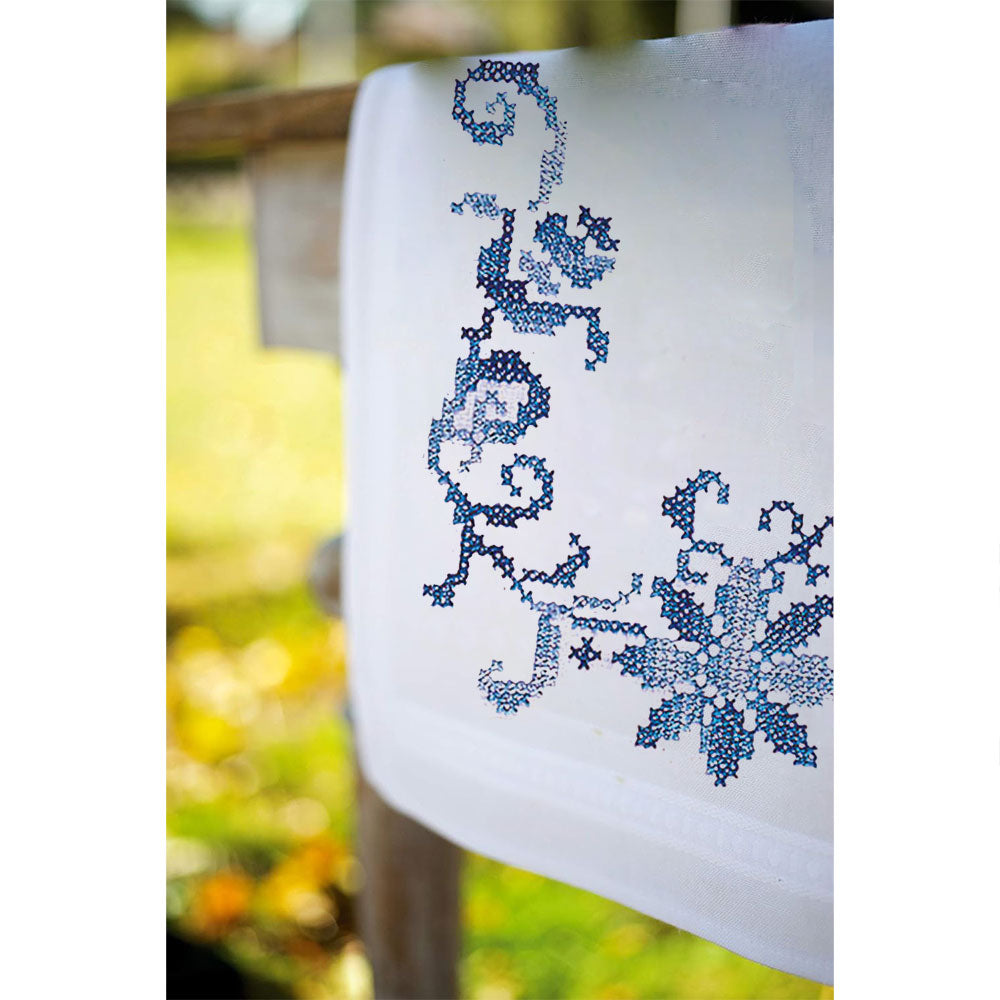 מפת ראנר מלכותי - ערכת רקמה איקסים פשוטה 40X100 ס״מ 609.7887