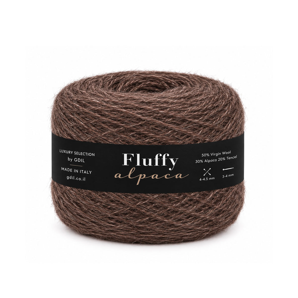 100g/300m צמר יוקרתי שילוב מרינו עם אלפקה FLUFFY ALPACA tencel